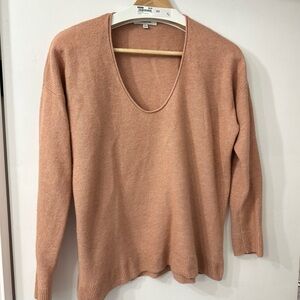 Madewell Wool Alpaca Sweater Peach